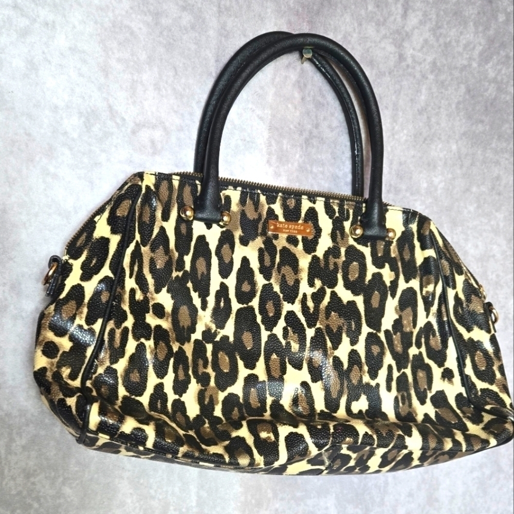 Kate Spade leopard bag